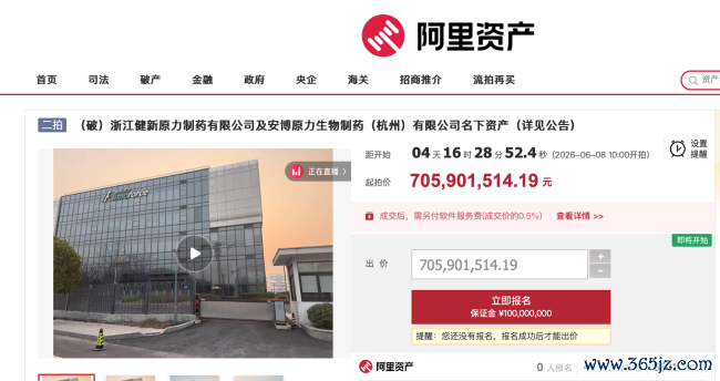 超7亿，一家歇业药企被二次拍卖